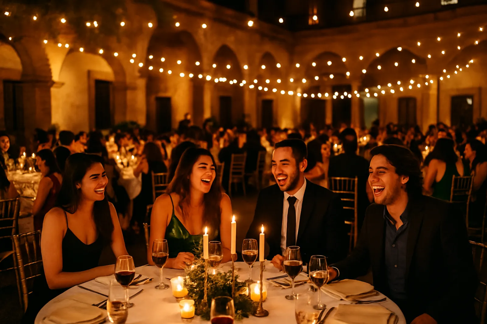 Ambiente de Cena de Gala · Centenaria San Marcos